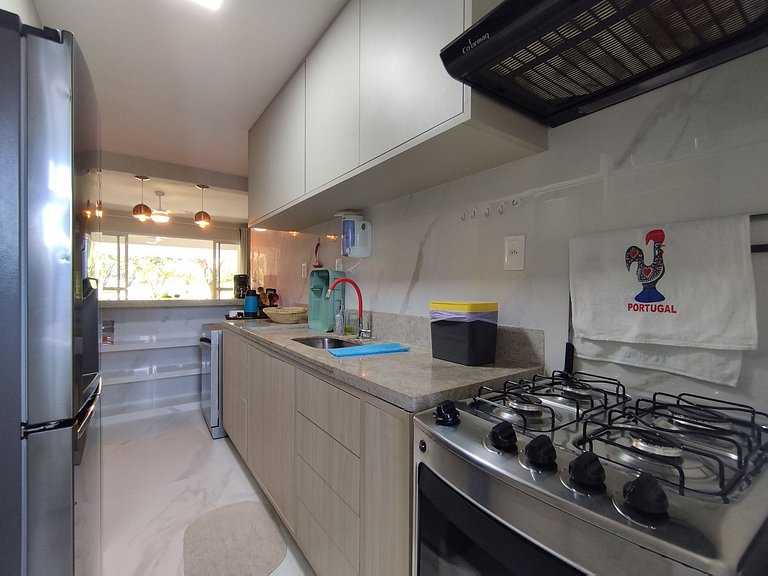 Reserva Imbassaí Apartamento térreo 2 quartos Bl7104