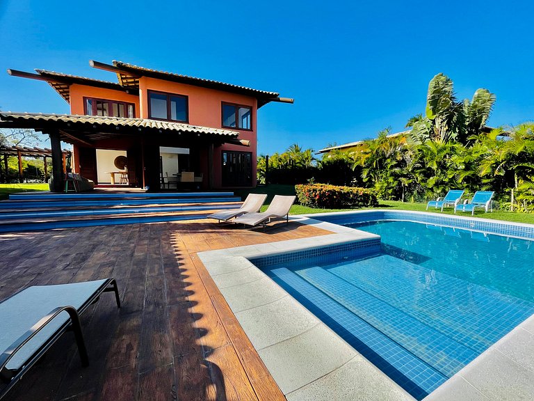Reserva Imbassaí Casa 3 suítes com piscina b12bro