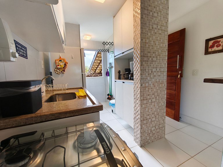 Locação temporada apartamento reserva imbassaí