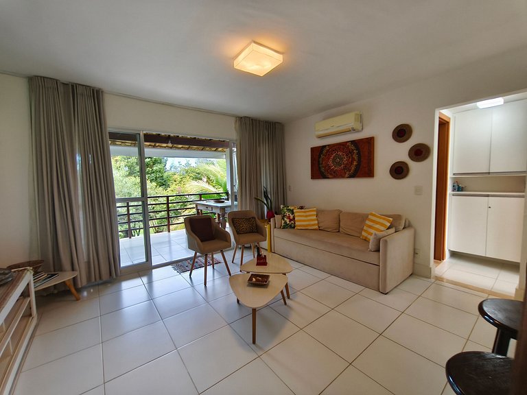 Locação temporada apartamento reserva imbassaí