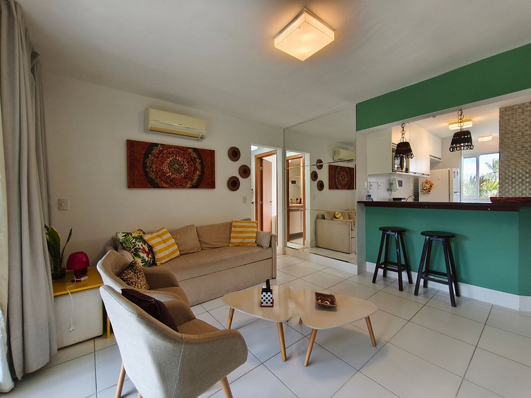 Locação temporada apartamento reserva imbassaí