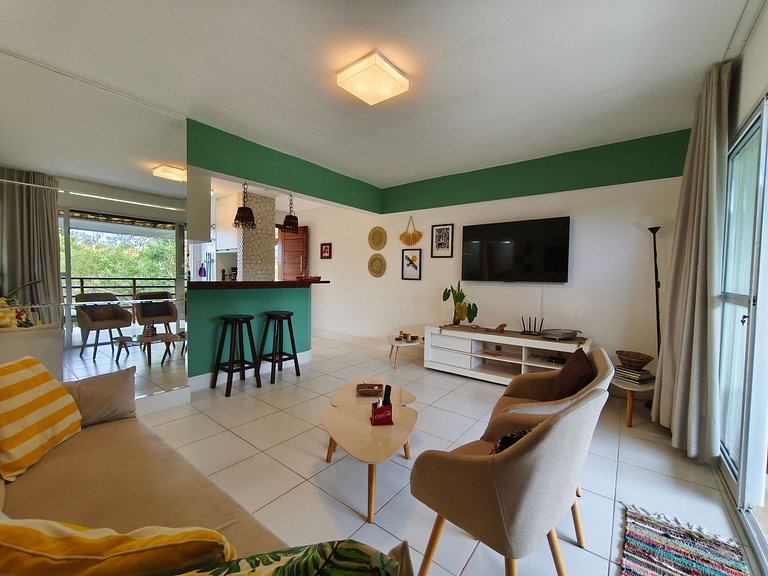 Locação temporada apartamento reserva imbassaí