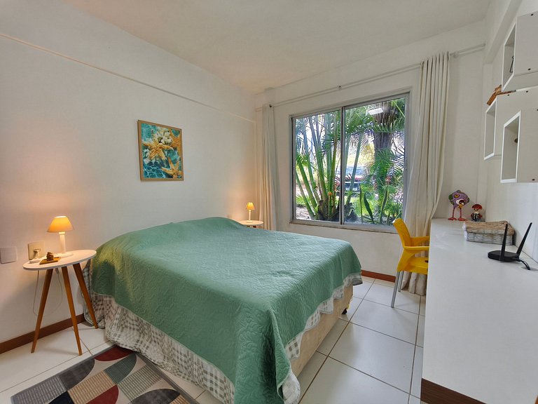 Appartement 1 chambre au rez-de-chaussée avec coin barbecue