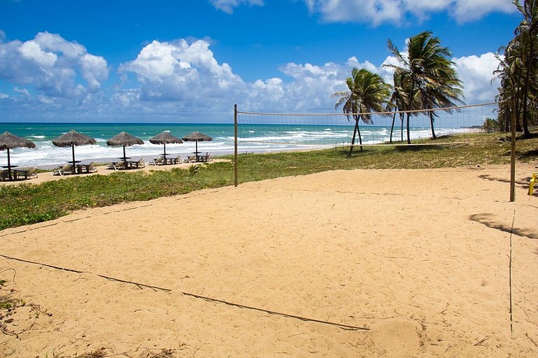 Reserva Imbassaí 1 bedroom ground floor apartment with barbe