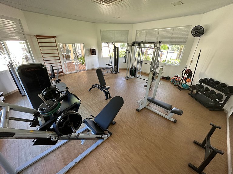 Reserva Imbassaí 1 bedroom ground floor apartment with barbe