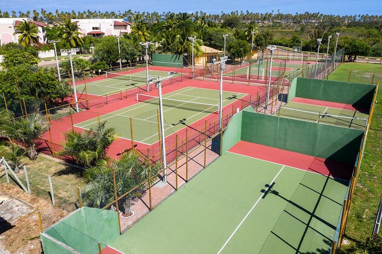 Reserva Imbassaí 1 bedroom ground floor apartment with barbe