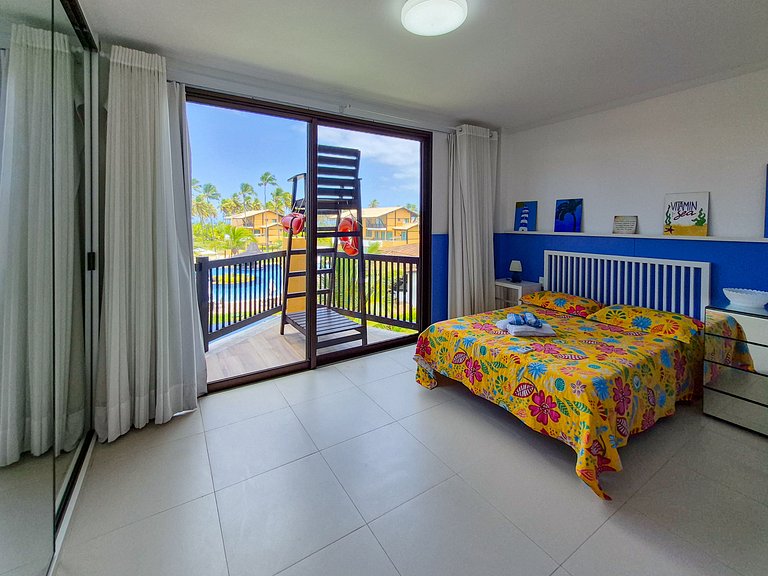 Duplex 3 suítes beira mar Iberostar