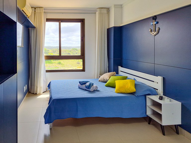 Duplex with 3 suites, beachfront. Iberostar