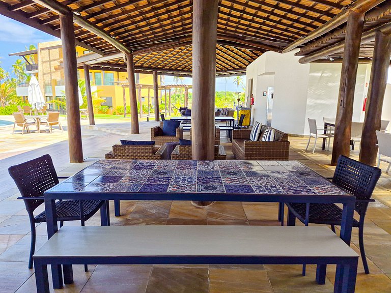 Duplex with 3 suites, beachfront. Iberostar