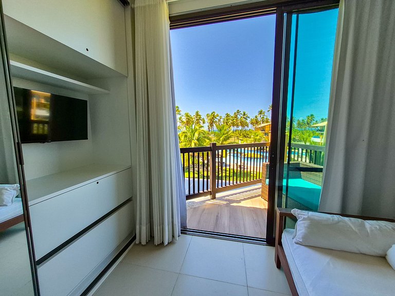 Duplex with 3 suites, beachfront. Iberostar