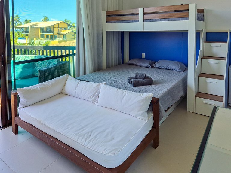 Dúplex de 3 suites frente al mar. Iberostar