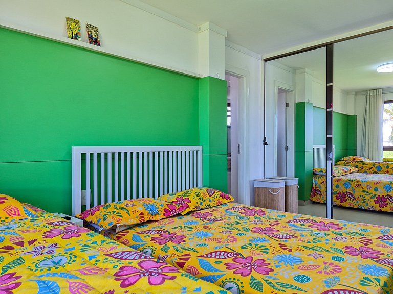 Duplex with 3 suites, beachfront. Iberostar