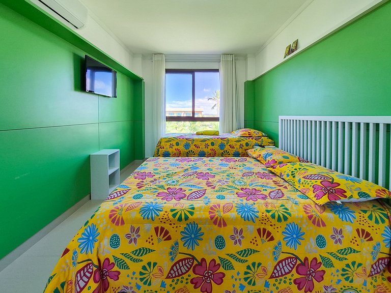 Duplex with 3 suites, beachfront. Iberostar